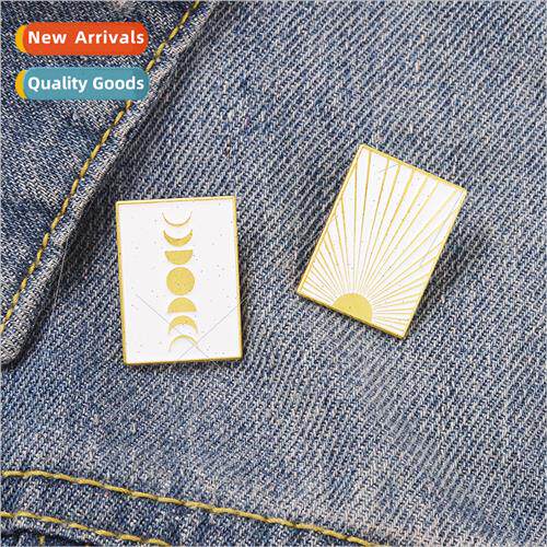 Jewelry Creative Total Solar Eclipse Process Pattern Shape L