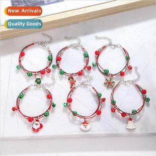 oil drip snowflake new bracel man Christmas old Europe bells