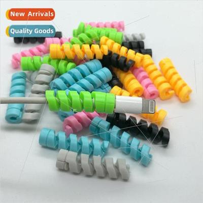 Spiral Data Cable Protective Sleeve Universal Charging Cable