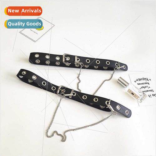 Concave styling belt ins super hot circle women belt chain p