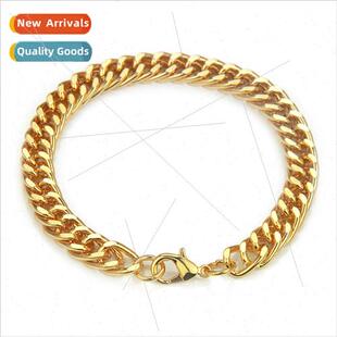 Bracelet Europe Hip Hop Fashion Bully Chunky Bracelet 18K Go