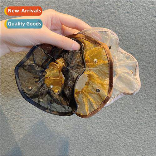 French super fairy organza large intestine hair circle femal
