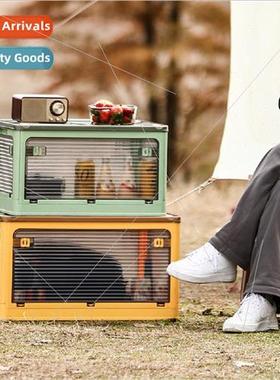 Outdoor camping folding storage box car backup storage box f