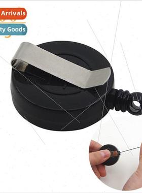 Transparent fishing line puller black line Stage close-up ma