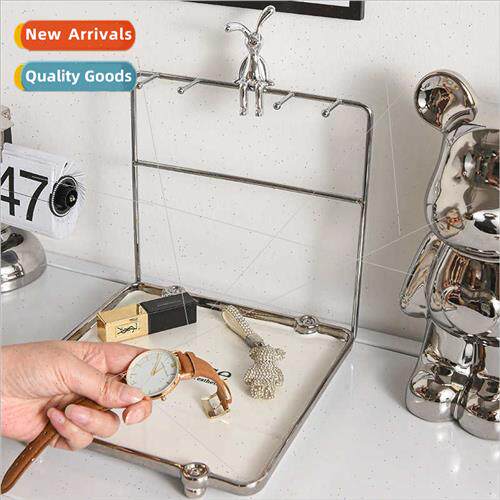 Rabb Ceramic Storage Tray Ornament Home Entry Door Entryway