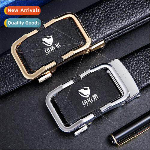 Men belt men business casual hundred automatic buckle cowhid
