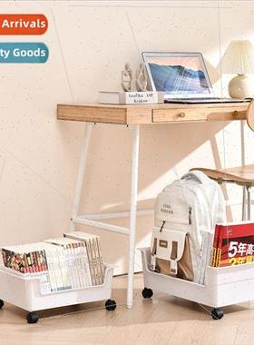 Book bag organizer plastic removable deskside bookshelf stud