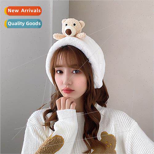 Earmuffs female autumn winter cute bear ear warmer ear muffs