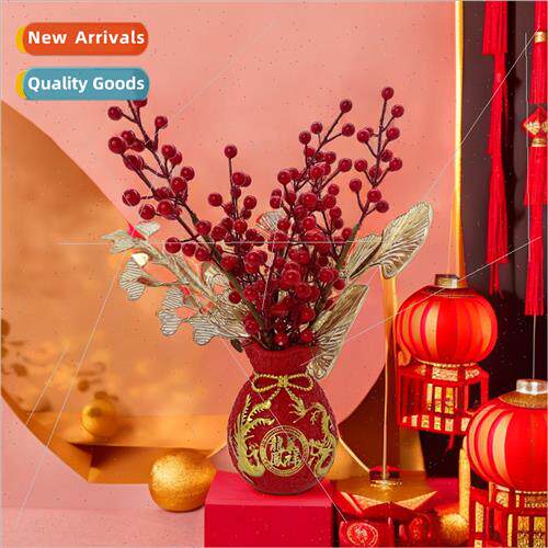 Year Dragon Gifts Resin Blessing Bag Ornament Entryway Wine