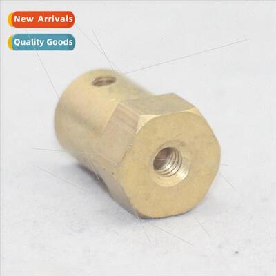 3 4 5 6mm shaft coupling cart wheel tire DC motor hex coupli
