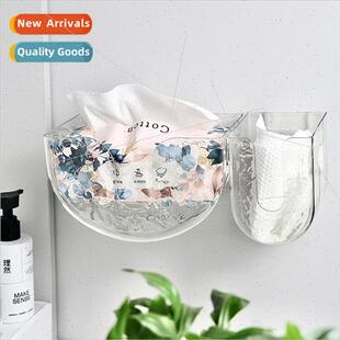 Ins simple tissue box transparent dust cover drawer box hous