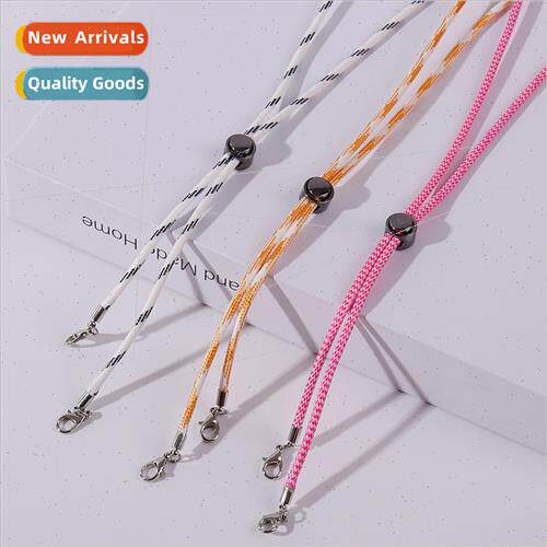 Hat windproof rope Clothing accessories colorful metal buckl