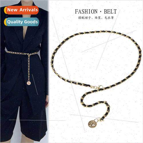 Waist Chain Skirt Metal Chain Su Belt Women Decorative Waist