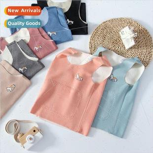 protector undershirt winter Children girls belly new warm