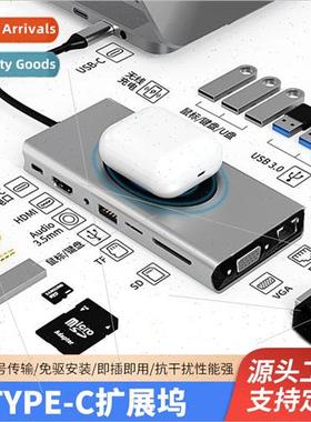 source factory 15 in 1 type-c docking station usb hub dockin