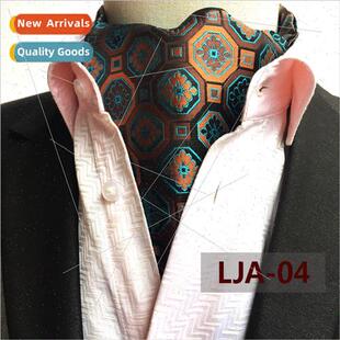 High a certain neckerchief men paisley polyester jacquard Br