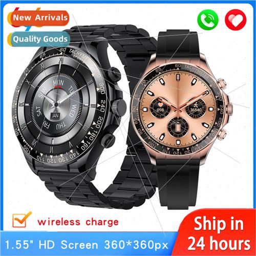 Smart Watch EX108 Bluetooth Talk Heart Rate Blood Oxygen Blo