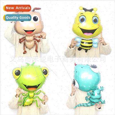 Ants gecko mantis bees chameleon aluminum foil balloon insec