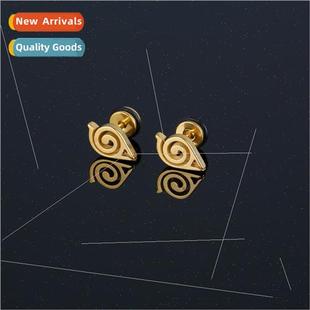 casting earrings retro Fashion bird steel trend stainless