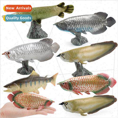 marine animals fish model gold dragonfish silver dragonfish