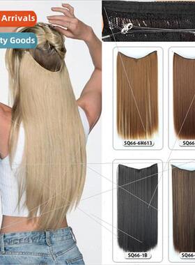 Europe Wig Piece 22inch Long Hair Extensions Europe Fish ne