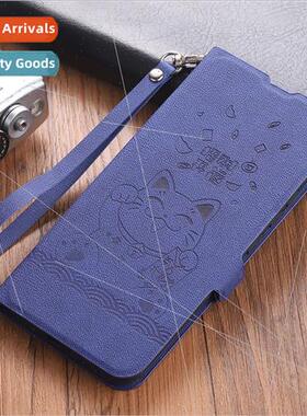 适用millet 13pro phone case 12 fortune cat flip cover 11 cre