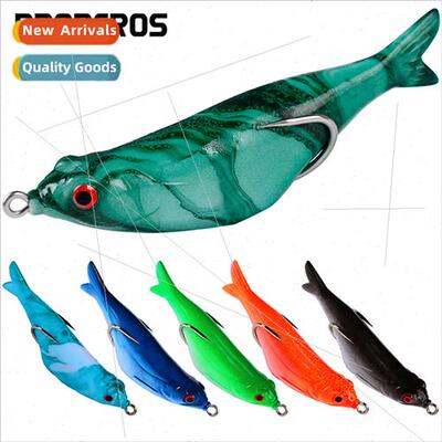 10cm Fake Fish Ba Fighting Black Road Runner Soft Ba 14g Roa