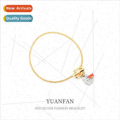 925 silver hjewelry women Europe cold wind color separation