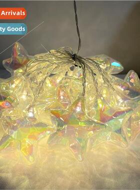 led pentagram colorful lights decoration props laser colorfu