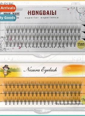 10 Hot Melt Eyelash Extensions 10P Scarecrow ngle Cluster Fa