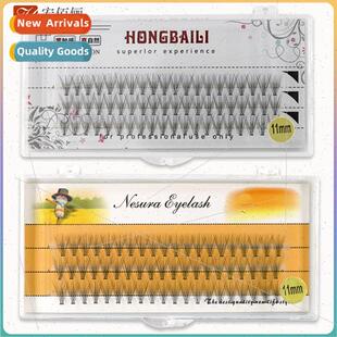 10 Hot Melt Eyelash Extensions 10P Scarecrow ngle Cluster Fa
