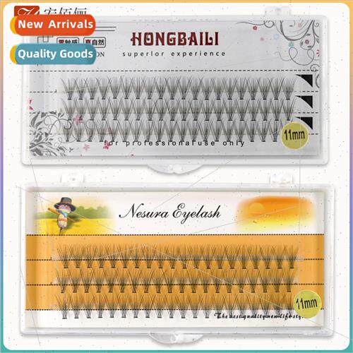 10 Hot Melt Eyelash Extensions 10P Scarecrow ngle Cluster Fa