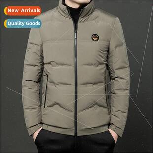 fashion coll jacket stand casual new winter 2023 down Men