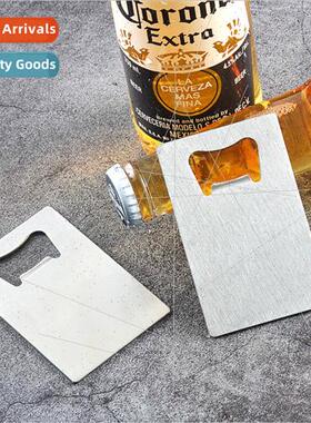 Beer bottle opener stainless steel creative cred card open b