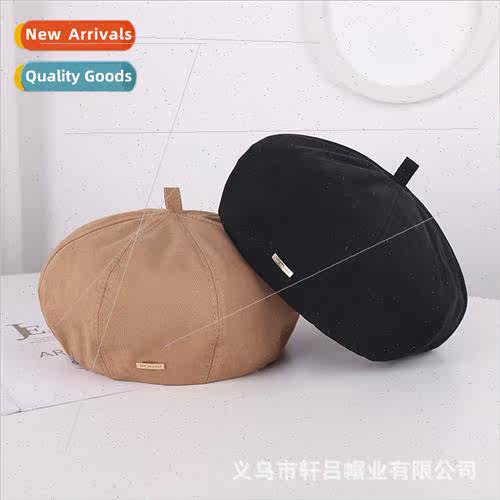 Korean fashion beret children casual versatile big head arou