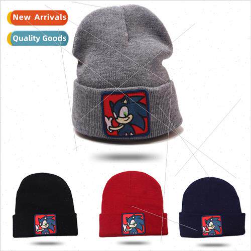 2023 fall and winter outdoor adult knted wool hat cartoon fa