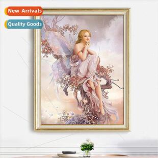 Dot-drilling painting new elf fairy cross stch dream girl st