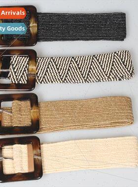 2019 New Decorative Stch Belt Women Fashion Generous Buckle