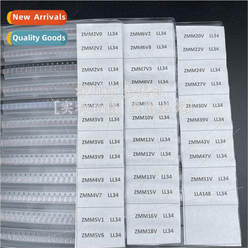 SMD Regulator Diode Pack ZMM Full Diode Book LL34 1206 0.5w