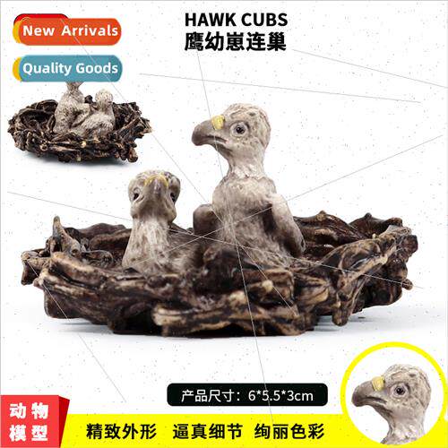 simulation animal model solid mini bird animal world eagle c