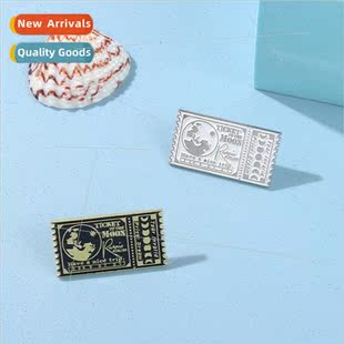 Whe Stamps Metal Retro Bad Walking Black Anti Creative Alloy