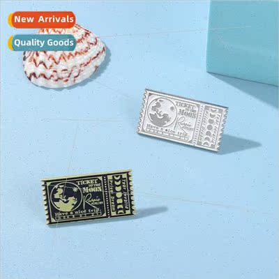 Creative Retro Black Whe Stamps Alloy Anti Walking Metal Bad