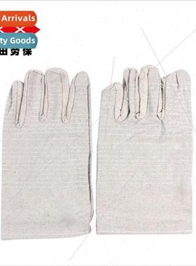 24 lines canvas gloves Double layer compose cloth gloves Wel