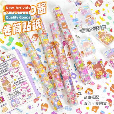 Handbook stickers rolled PET waterprochildren DIY free cutti
