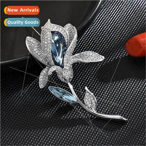 Tulip brooch high-grade 2023 new fashion female corsage fall