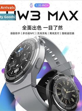 HW3max smartwatch NFC Bluetooth call heart rate health monor