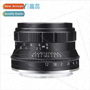 SLR Fixed Fuji f1.2 mount Micro 35mm Lens适用Sony