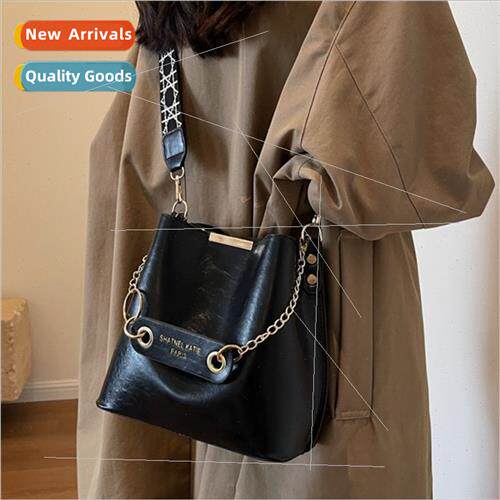 2023 Fall Bucket Bag ngle Shoulder Slanting Cross Bag che La
