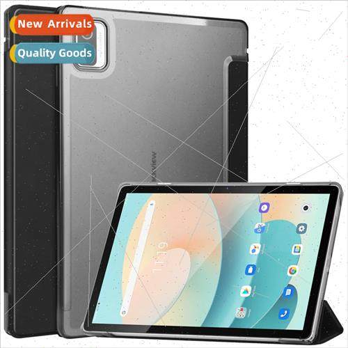 Suable Blackview Tab 12 pro Leather Case Tri-fold Transparen