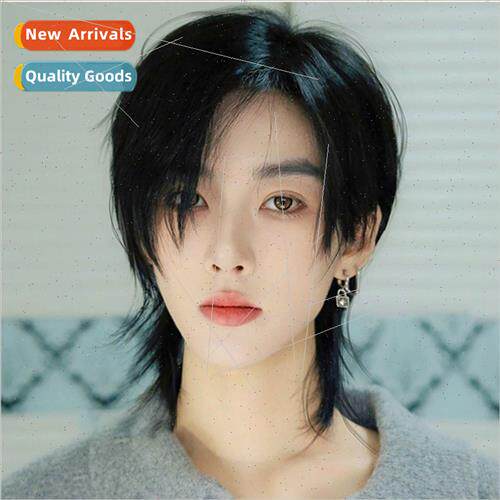 Wigs 适用men women universal hair sets vintage wolf tail sho